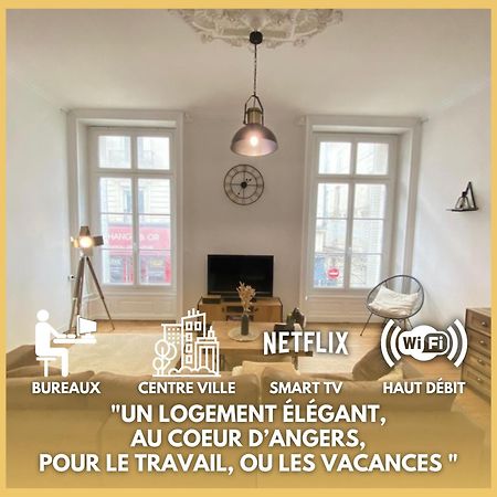 L'Appartement Privilege - 4 Chambres - Coeur D'Angers, Spacieux Et Elegant Esterno foto